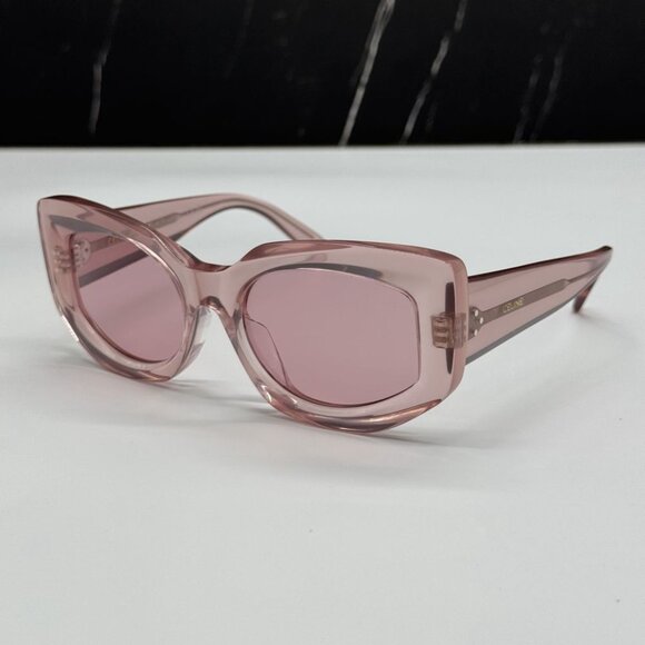 NEW CL40277F 72Y CELINE SUNGLASSES PINK WOMEN EYEWEAR CELINE - Picture 5 of 12